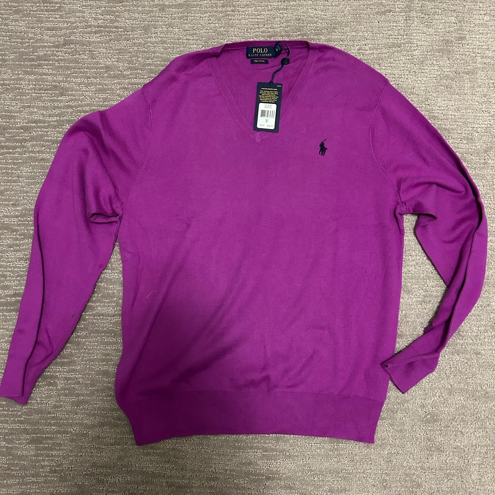 Polo V neck Sweater
